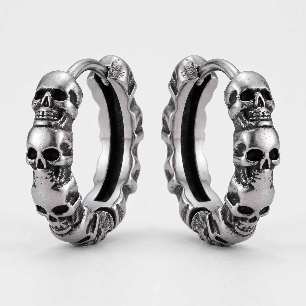 HEL — Skull Huggie Hoops — North Hoard (1)