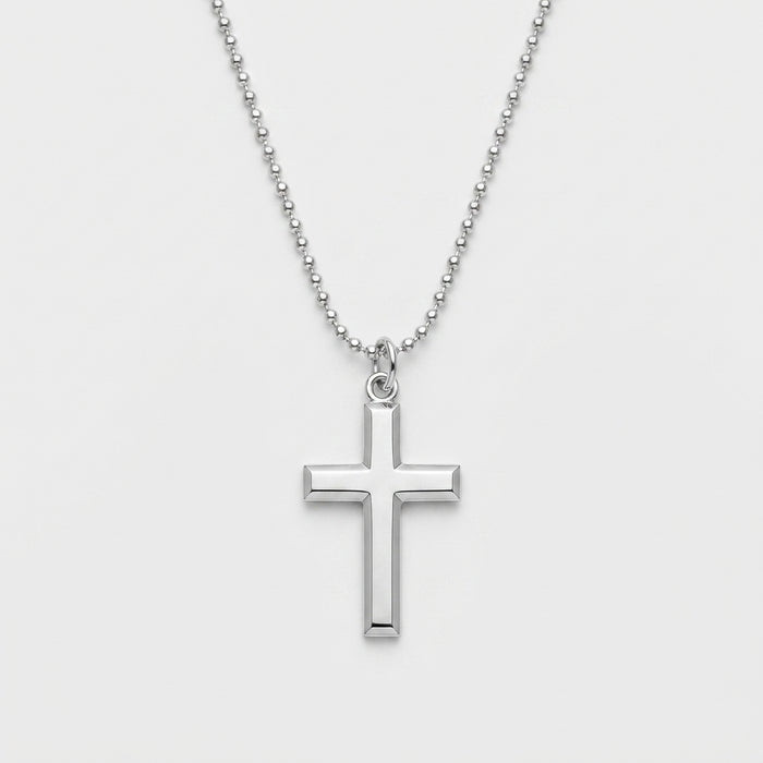 THE CROSS — Handmade 925 Sterling Silver Pendant