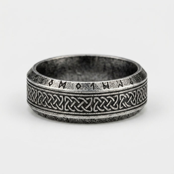 EIHWAZ — Runic Knotwork Ring