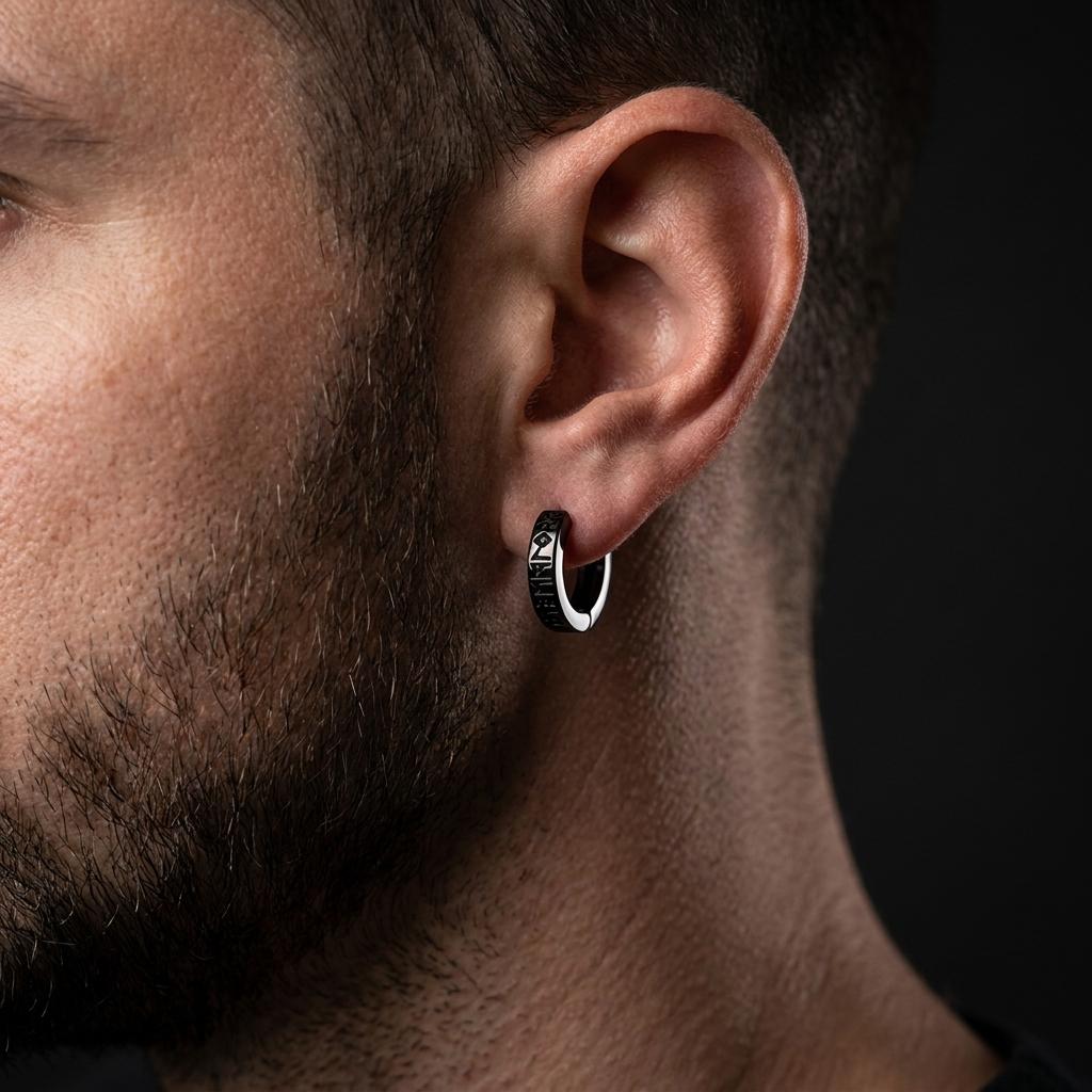 RÚNAR — Viking Rune Earrings