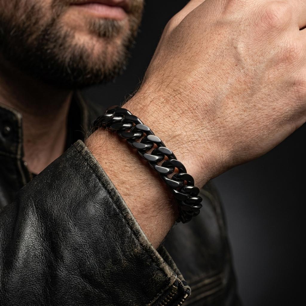 MÖRK — Braided Steel Bracelet