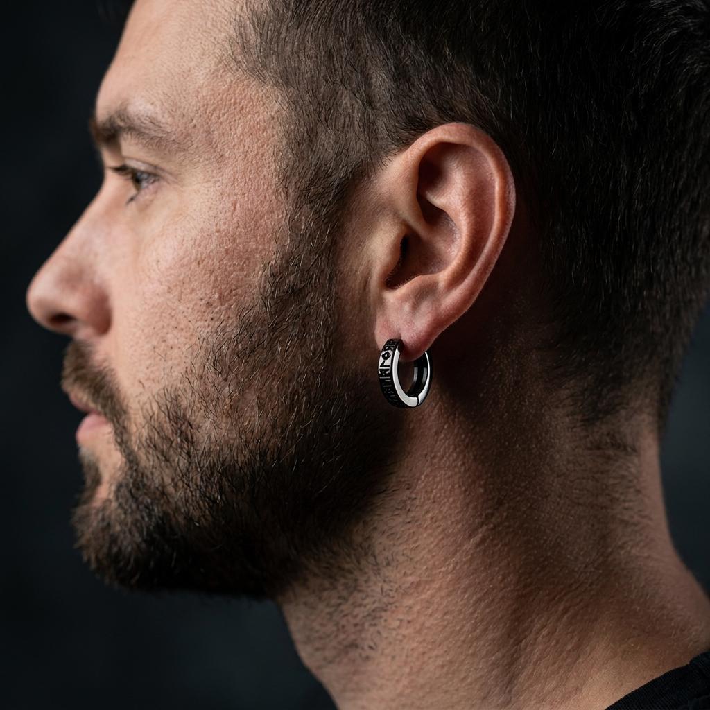 RÚNAR — Viking Rune Earrings