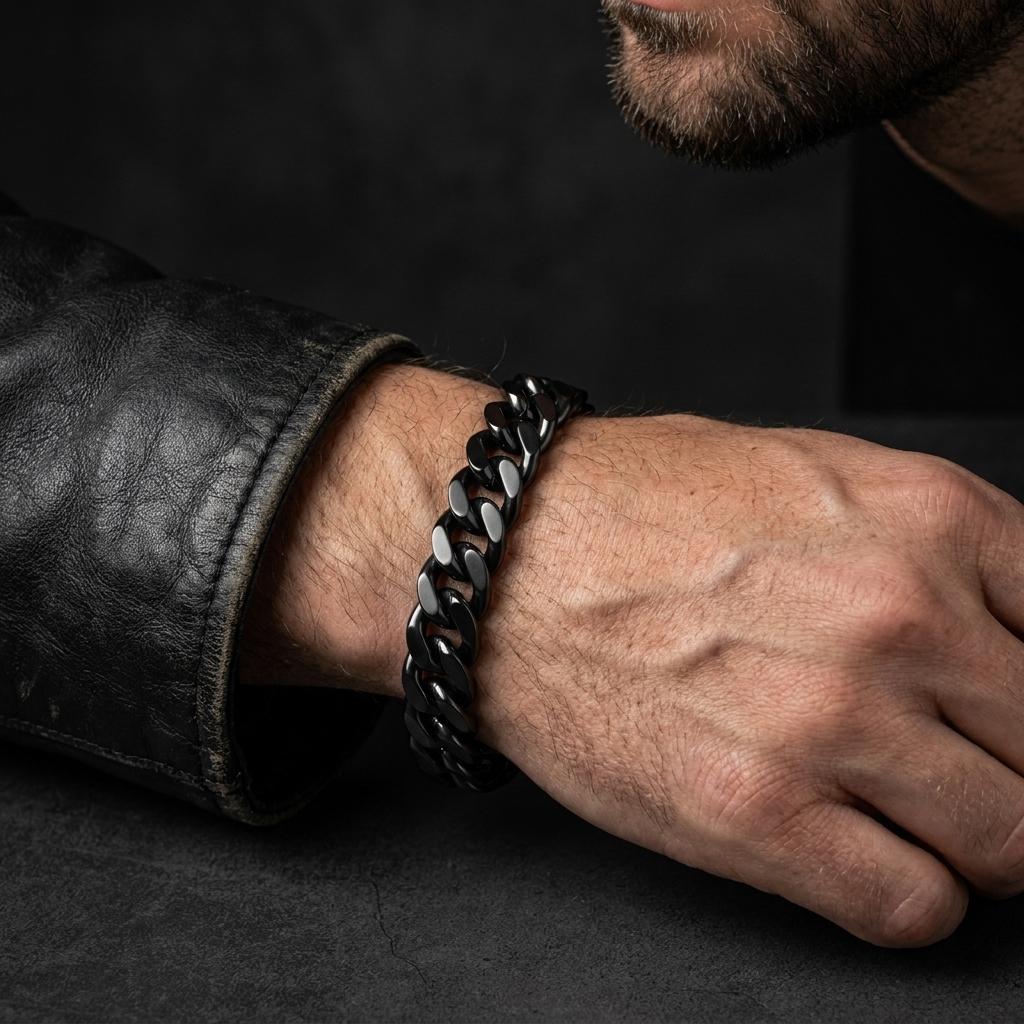 MÖRK — Braided Steel Bracelet