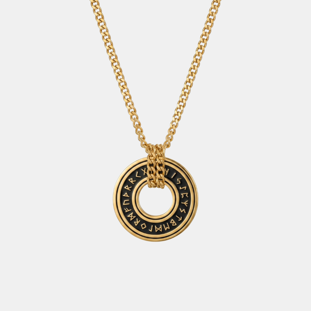 EIÐHRINGR — Runic Circle Pendant