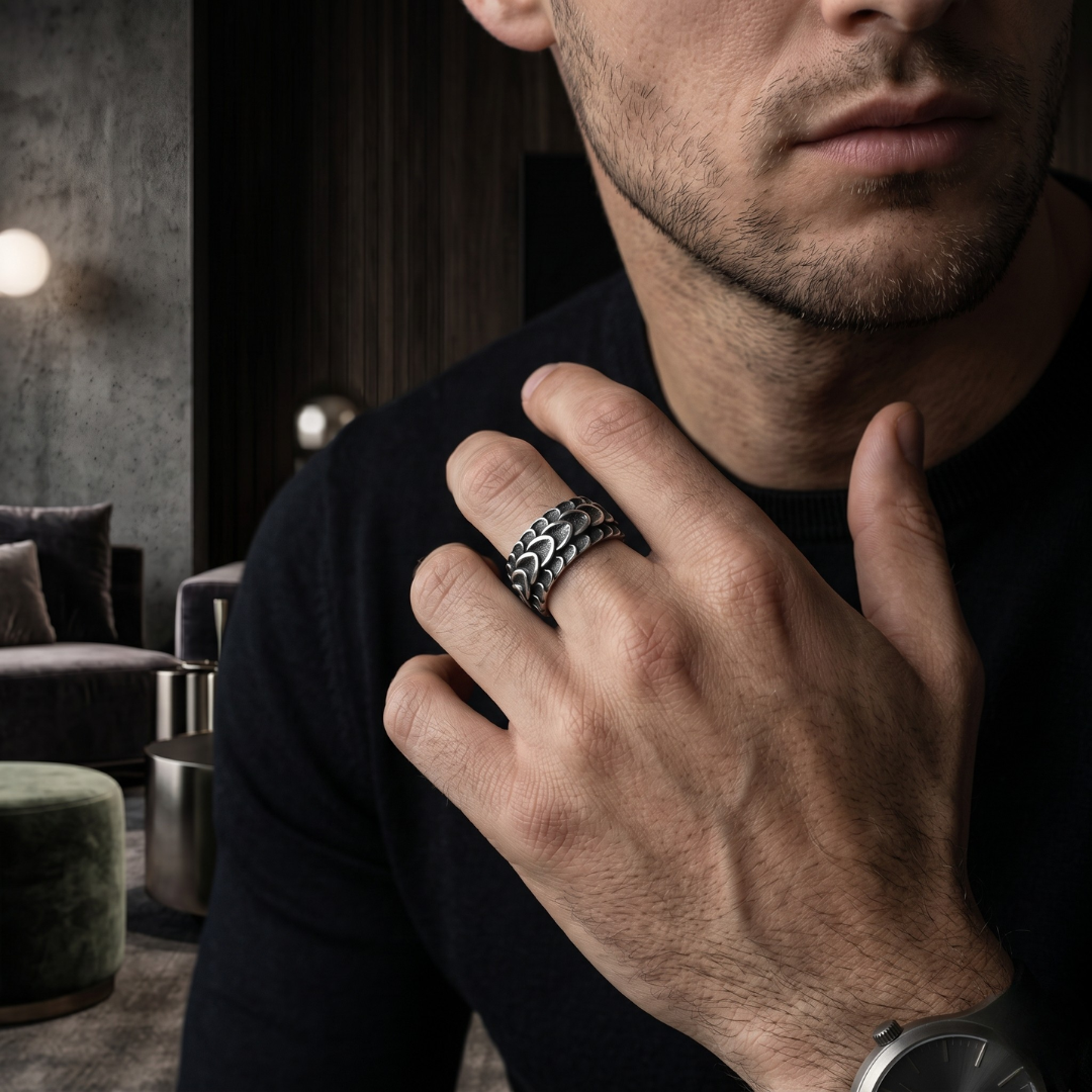 BRYNJA — Chain Link Ring