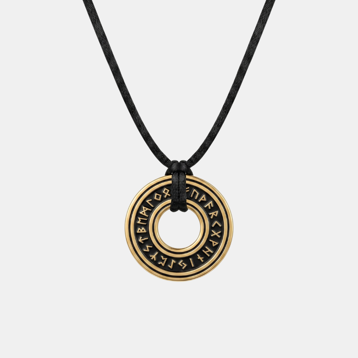 EIÐHRINGR — Runic Circle Pendant