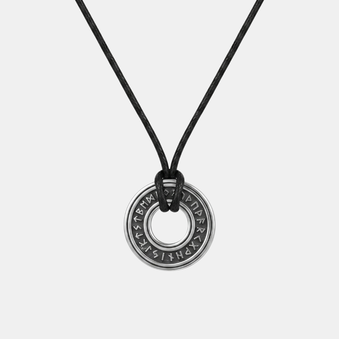 EIÐHRINGR — Runic Circle Pendant
