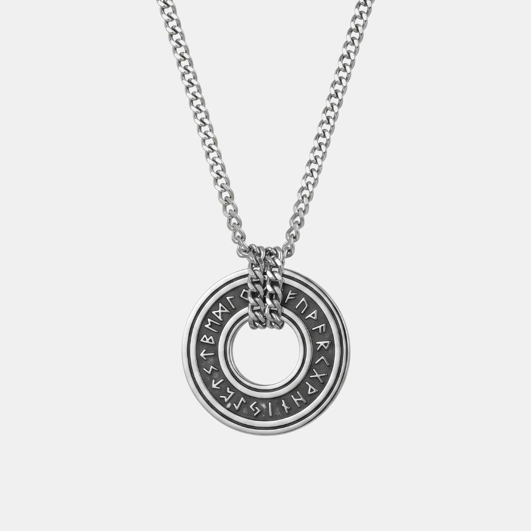 EIÐHRINGR — Runic Circle Pendant