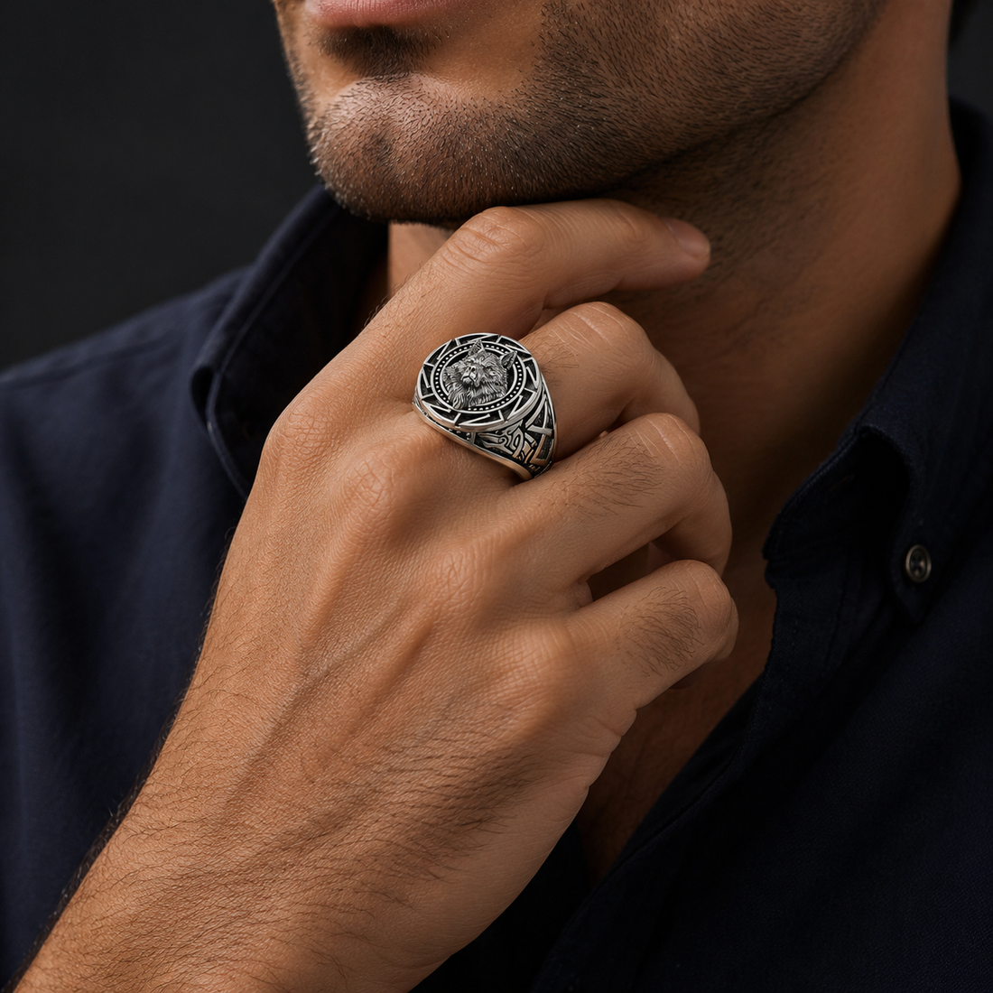 FENRIR — Wolf God Ring