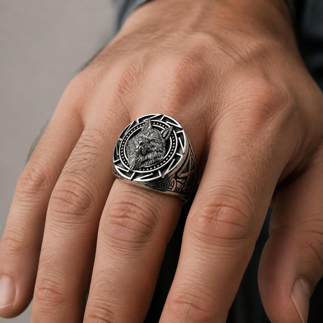 FENRIR — Wolf God Ring