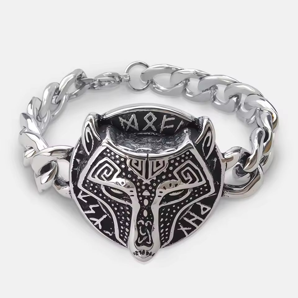 SKOLL — Norse Wolf Bracelet