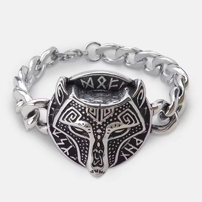 SKOLL — Norse Wolf Bracelet