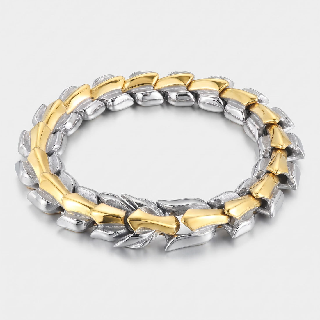 FÁFNIR Dragon Scale Bracelet — North Hoard (6)