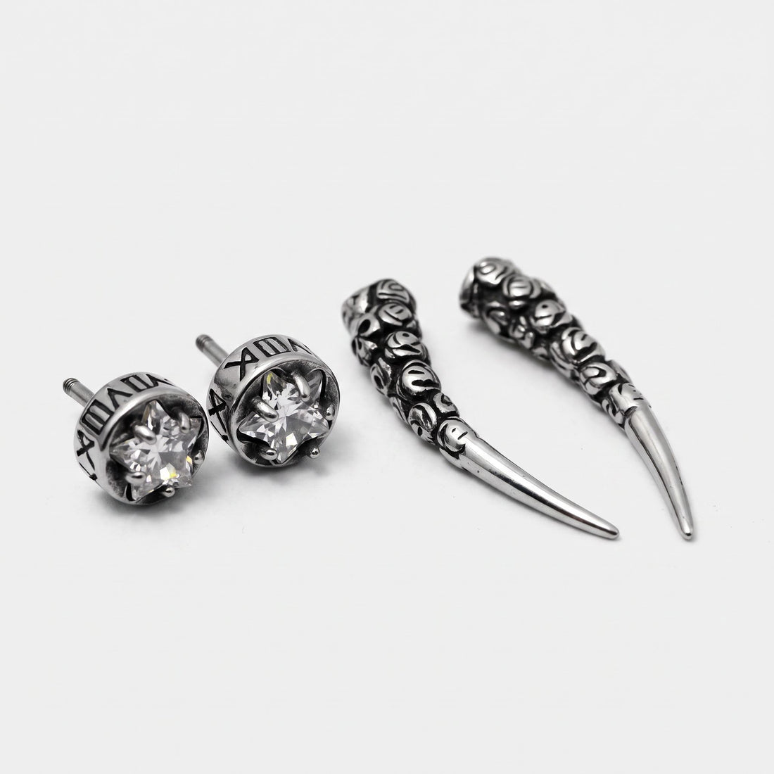 VÍGTÖNN — Star & Fang Studs — North Hoard (1)