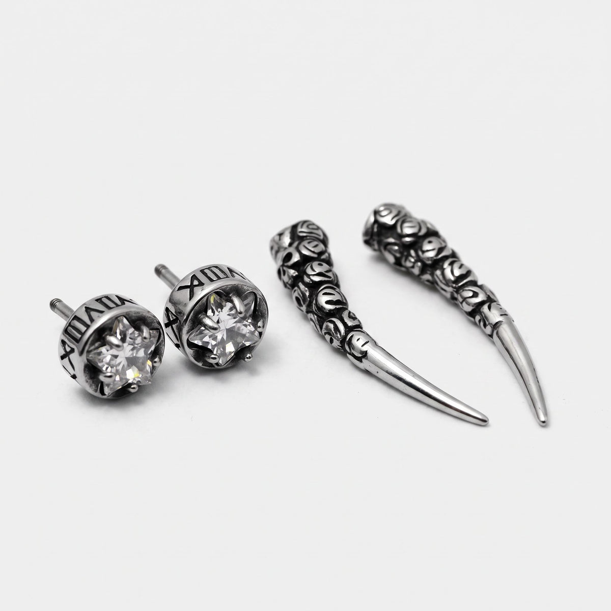 VÍGTÖNN — Star & Fang Studs — North Hoard (1)