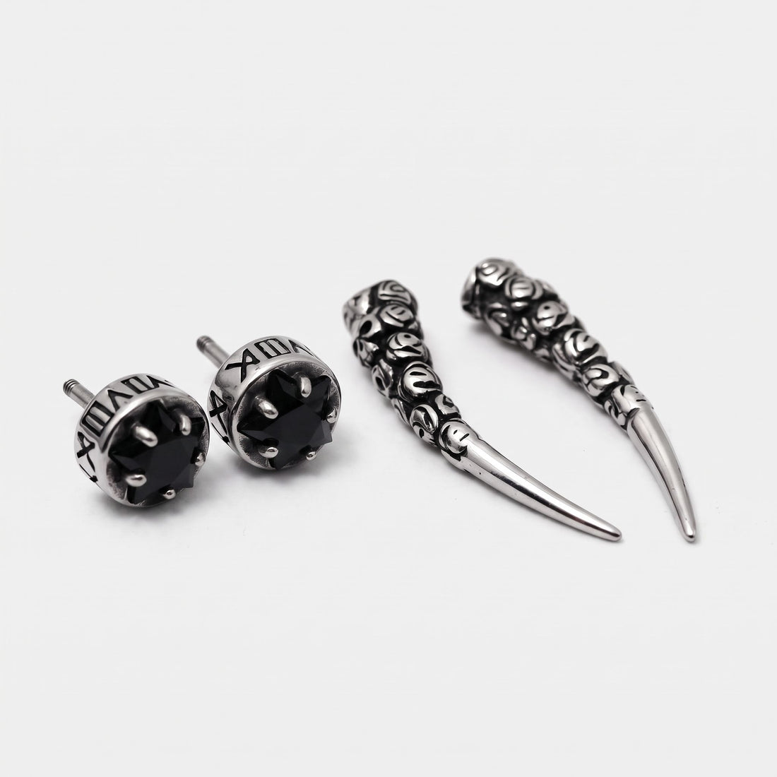 VÍGTÖNN — Star & Fang Studs — North Hoard (4)