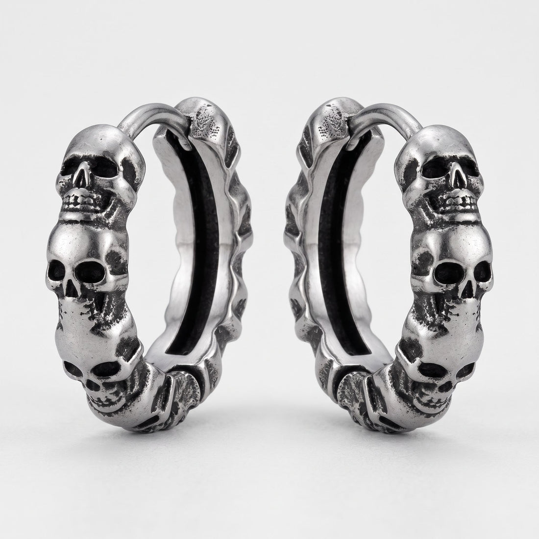HEL — Skull Huggie Hoops — North Hoard (1)